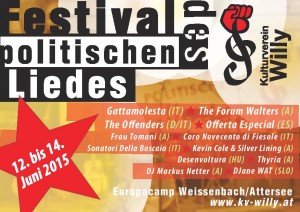 Festival des politischen Liedes 2015