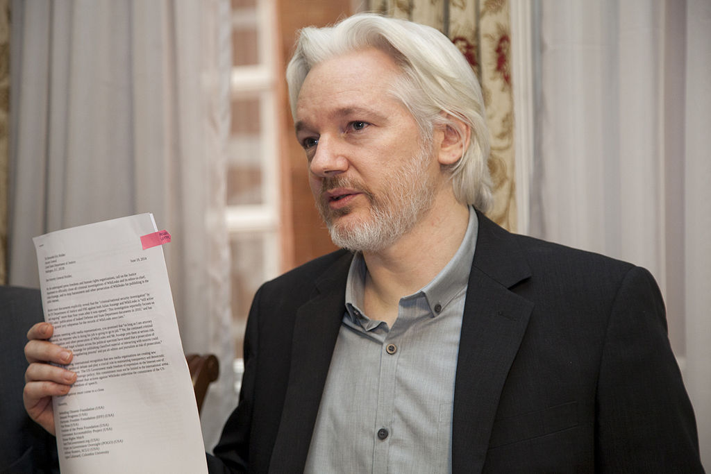 Julian Assange (Foto: Cancillería del Ecuador; Lizenz: CC BY-SA 2.0)