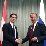 Arbeitsbesuch Russland. Damaliger Bundesminister Sebastian Kurz trifft den russischen Außenminister Sergej Lawrow. Gemeinsame Pressekonferenz. Moskau 05.05.2015, Foto: Dragan Tatic - Lizenz: https://creativecommons.org/licenses/by/2.0/