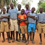 Schulkinder in Afrika Foto © R. Manoutschehri