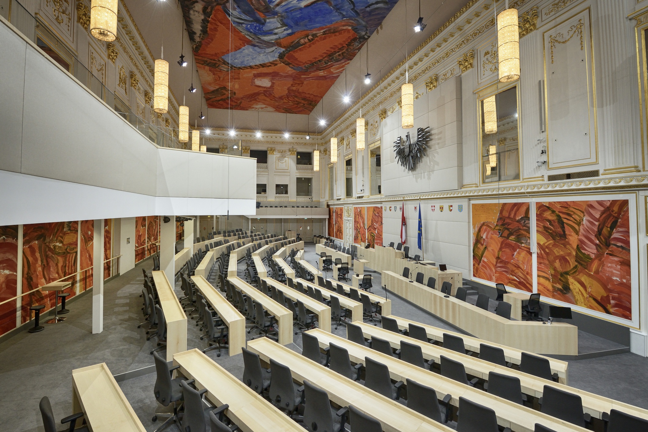 Das Parlament in der Hofburg